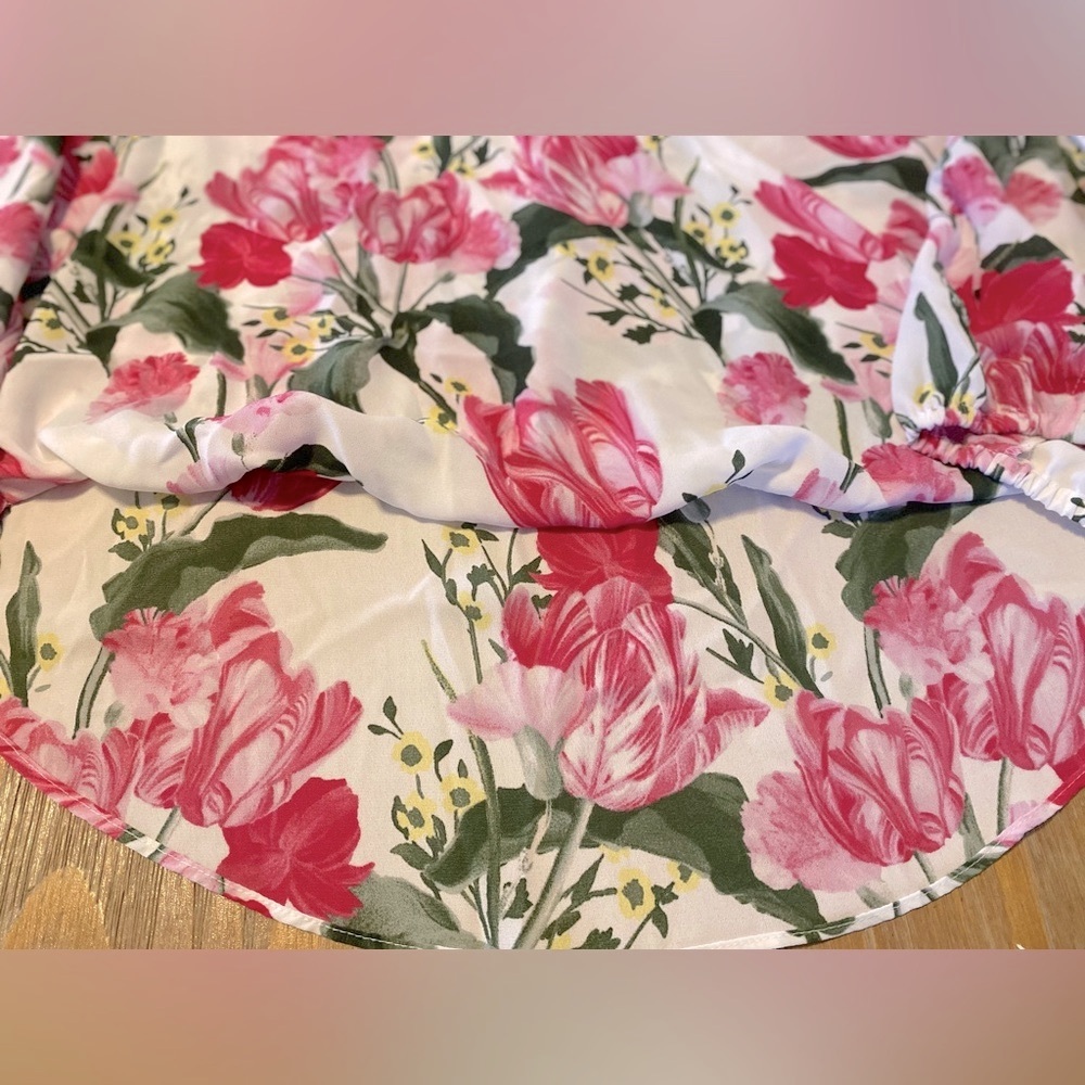 INC Floral Split-Sleeve Pull-Over Blouse - Picture 5 of 7